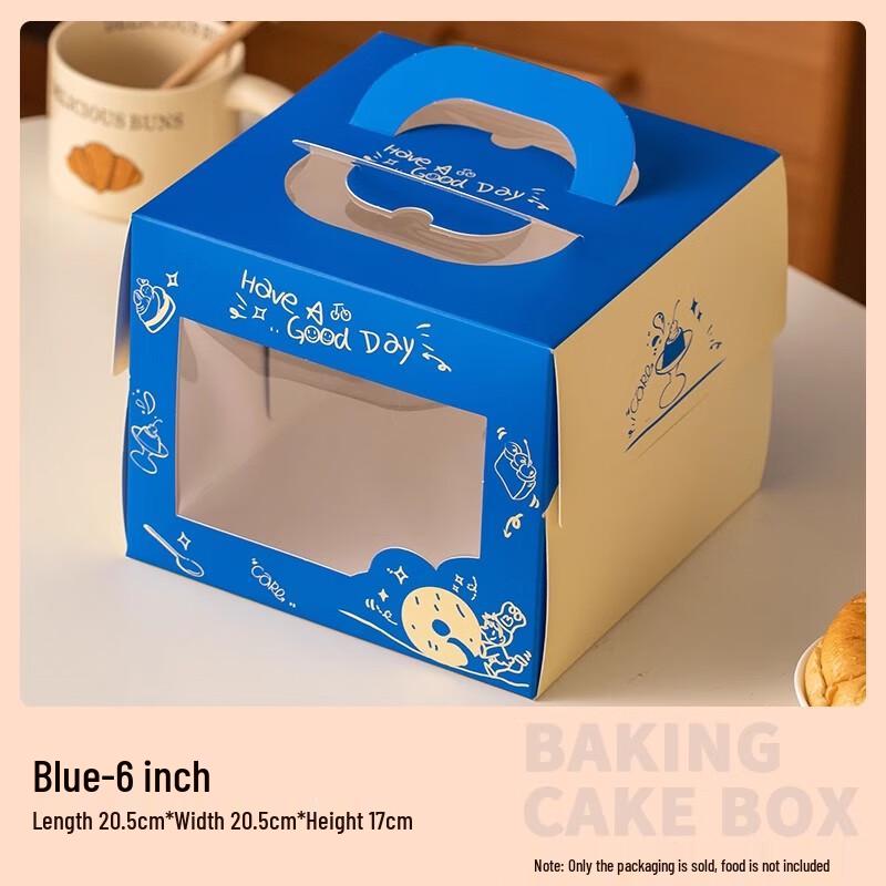 Disposable Cake Box with Base Tray