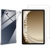 Case + 2 Tempered Glasses - PHONILLICO - Samsung Galaxy Tab A11 PLUS - Shockproof - Transparent - Silicone
