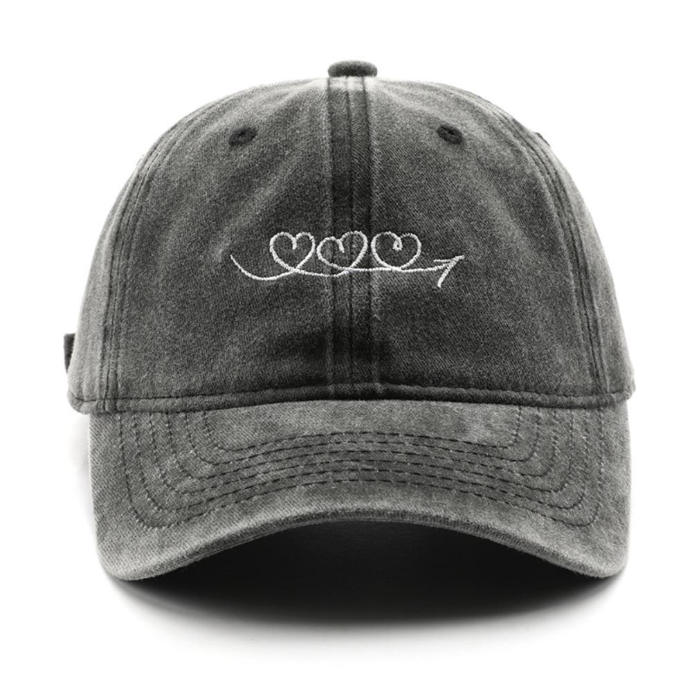 Retro Embroidery Baseball Cap Casual Duck Tongue Hat Fashion Sun Hat  Outdoor Sport