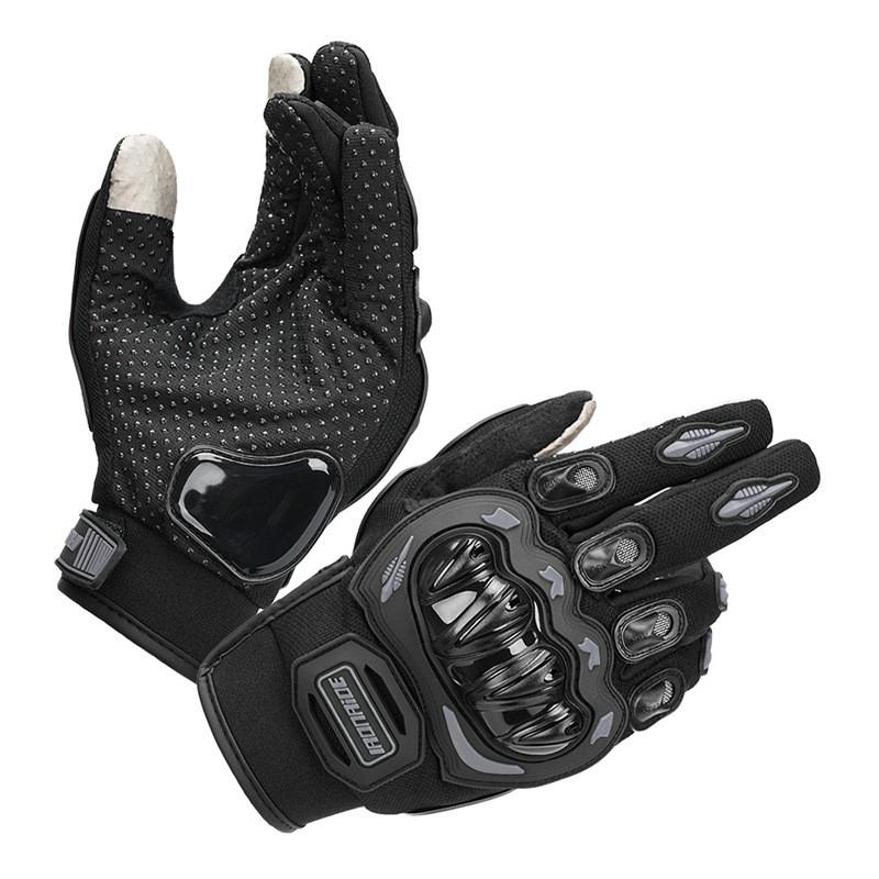 Full Finger Motorcycle Gloves Men Women Cycling Protective Gear Safety Riding With Knuckle Armor Breathable Durable
