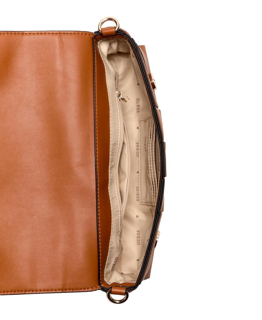 Guess Maylee Klappen-Schulter-Autotasche, Damen,