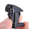 Car Dual Holes Windshield Washer Nozzle Wiper Water Spra Car Windshield Wiper Washer for Spray Nozzle Fits 2Pcs Most Car Models
