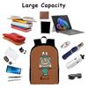 Backpack, with Multiple Organizational Compartments, Fits 15.6 Inch Notebook, for Travel, Teen, Business Work P1920