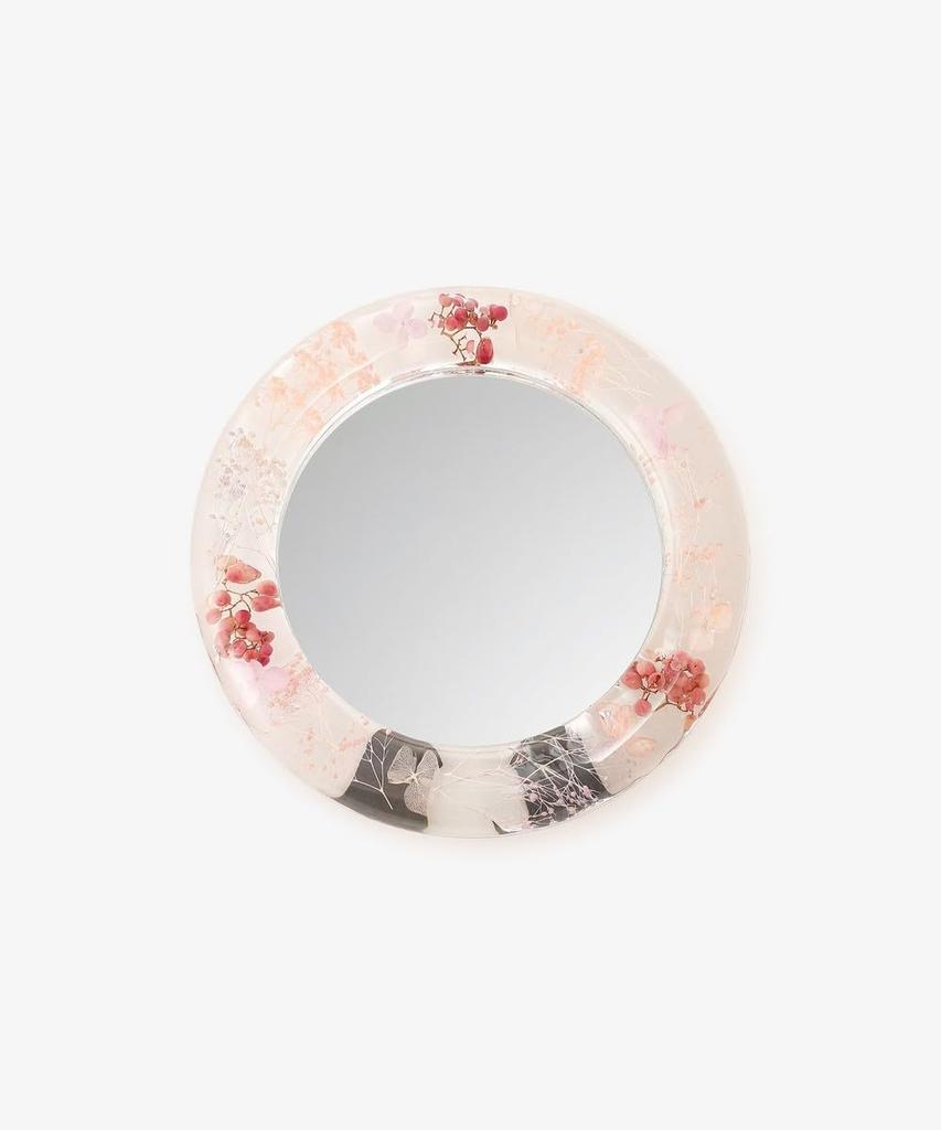Afternoon Tea Living HR33 Botanical Mirror, Pink