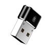 Adapter Otg Converter From Usb-C (Female) To Usb-A (Male) Black