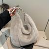New Solid Plush Velvet Sweet Shoulder Bags Elegant Cute and High-end Tote Bags 2026  Versatile Crossbody Bag for Women