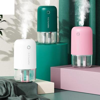 1200mAh Wireless Desktop Humidifier Double Spray Large Water Tank Heavy Fog Air Humidifier for Sleeping