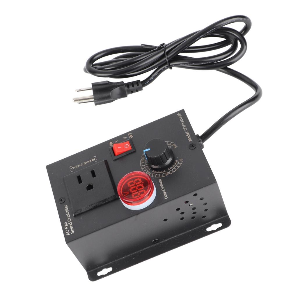 Variable Speed Controller 18A Stepless Regulation Fan Motor SCR Voltage Regulator