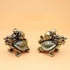 Vintage Handicraft Dragon Turtle Statue Antique Solid Copper Animal Ornament Copper Dragon Turtle Miniatures Office