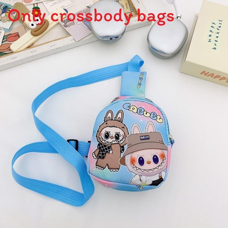 

Crossbody Childrens Casual Bag With And Letter Print Design Daily For синий