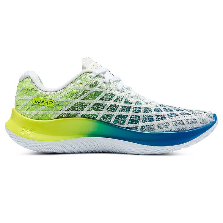 Under Armour Flow Velociti Wind 2 Comfortable Fabric Low-Top Casual Running Shoes Men sneaker White Green 3025652-101