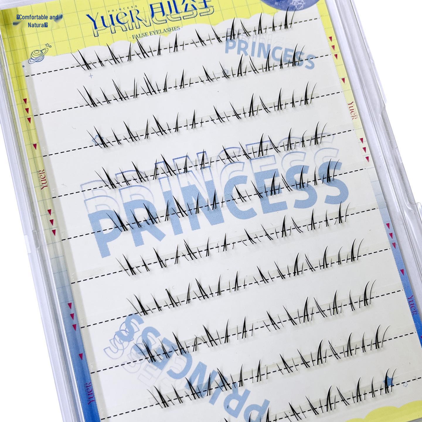 

Princess Yue er An Lingrong Natural Clustered Lower Eyelashes for Beginners 6 mm