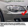 Head Lights Cover For BMW E65 E66 E67 2005-2008 facelift Transparent Housing Front Headlights Lens Shell Glass Lampcover