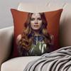AAmy Adams Cushion Cover Pillowcase Antidustmite Invisible Zipper Short Plush Sofa Cushion