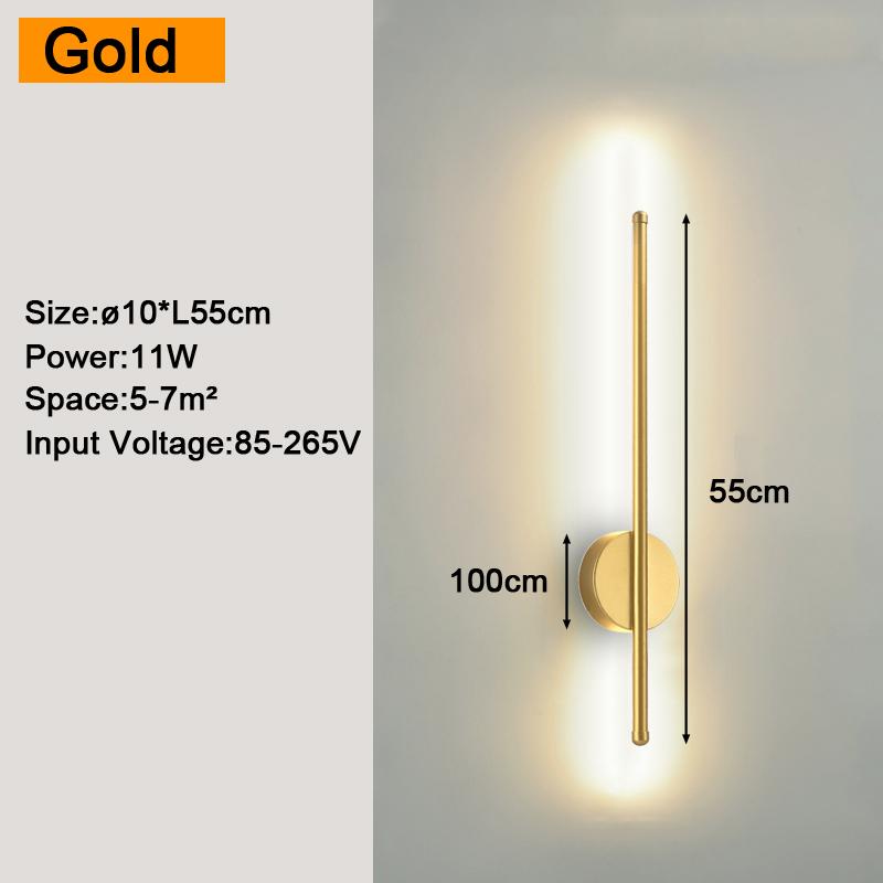 

Черные светодиодные настенные светильники для спальни, дивана, фона, внутренние светодиодные настенные светильники, настенное бра для коридора, входа, AC110-220 В 3 Colors