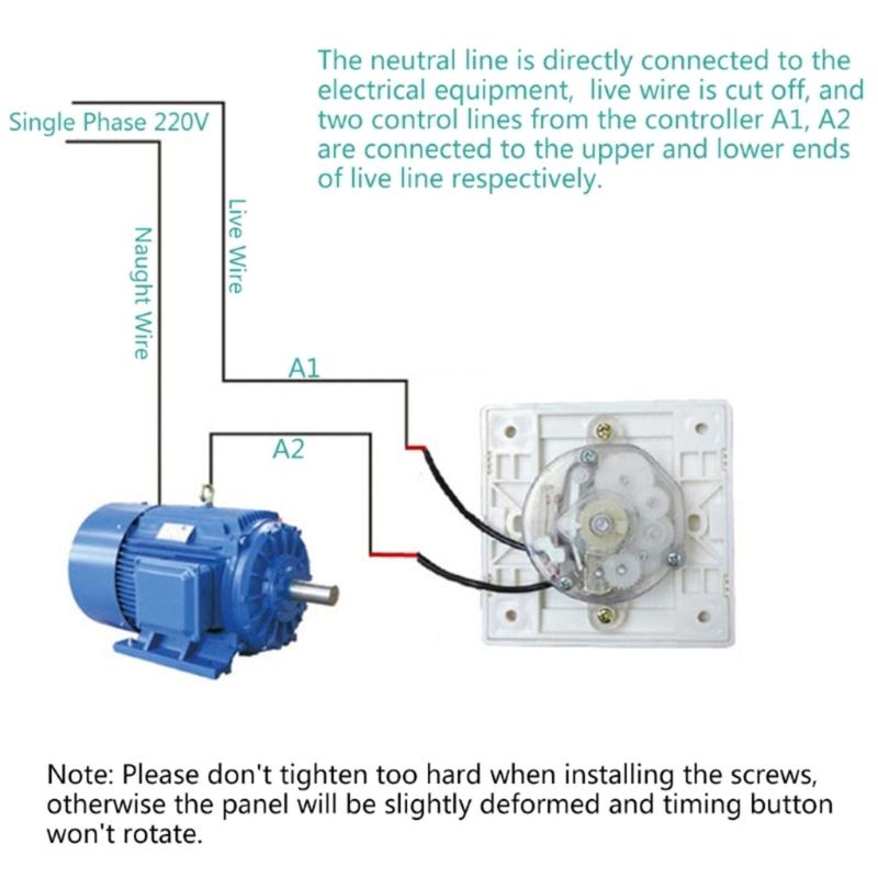Mechanical Countdown Timer Switches Countdown Automatic Power-off Time Switches