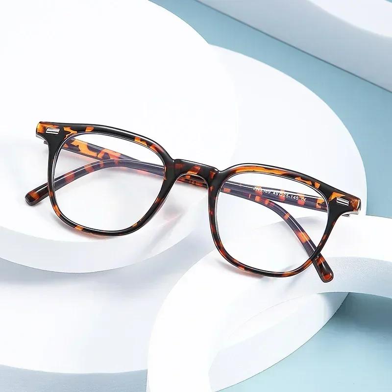 Óculos Quadrados Nerd Bloqueadores de Luz Azul Anti Luz Azul Armação para Óculos de Computador