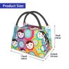 Borse Pranzo Matrioska Russe Personalizzate Borsa Termica Isolante Calda da Donna per Lavoro Picnic o Viaggio