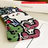 Cute Bunny & Colorful Shapes Phone Case All Inclusive Film Hard Phone Case, Compatible with iPhone 18 Pro Max 17 16 15 14 13 12 11
