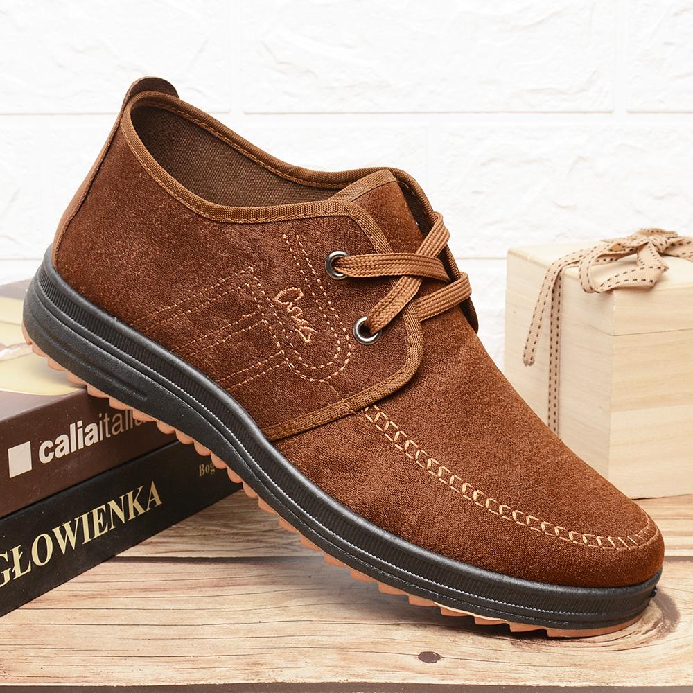 Men Casual Shoes Breathable Loafers Sneakers 2025 New Fashion Comfortable Flat Handmade Retro Leisure Loafers Shoes Men Shoes