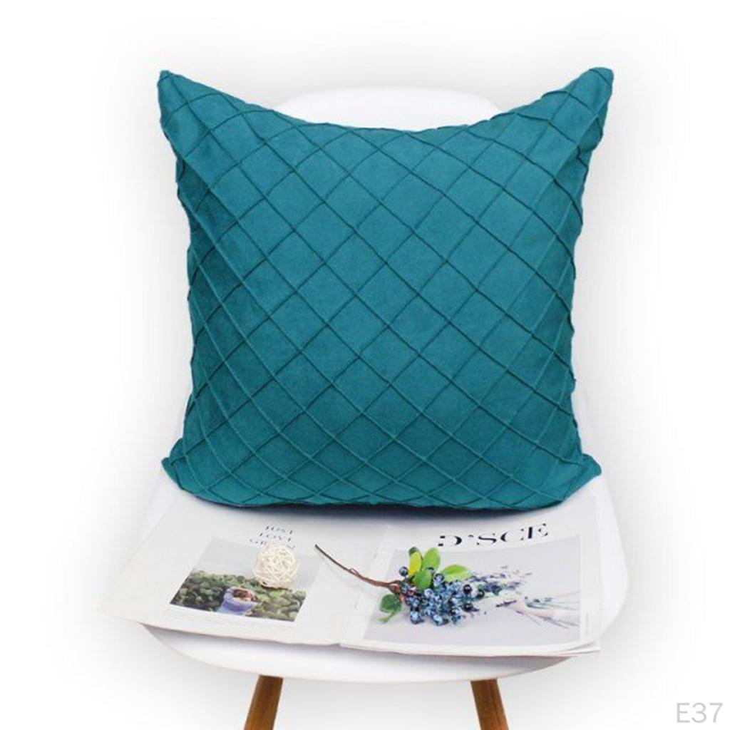 Square Throw Pillow Covers Cushion Cases Pillowcases Machine Washable