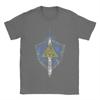 Zeldas Hylian Shield EleUnisext Icons T Shirt Unisexs  100 Cotton TShirts Tee Shirt Short Sleeve Clothing Birthday Present