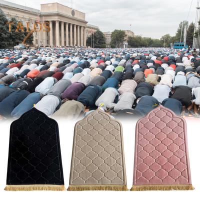 Covor de rugăciune islamic Covor de podea îngroșat Covoraș de rugăciune cu fundul antiderapant pentru copii, bărbați, femei, frunte, genunchi, cadou Ramadan Eid