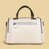 Fashionable Handbag for Women - Soft Leather Boston Pillow Bag - Simple and Versatile Crossbody Bag