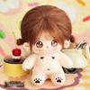 Cute 20cm Plush Cotton Doll with Changeable Clothes - Perfect Gift for Best Friend