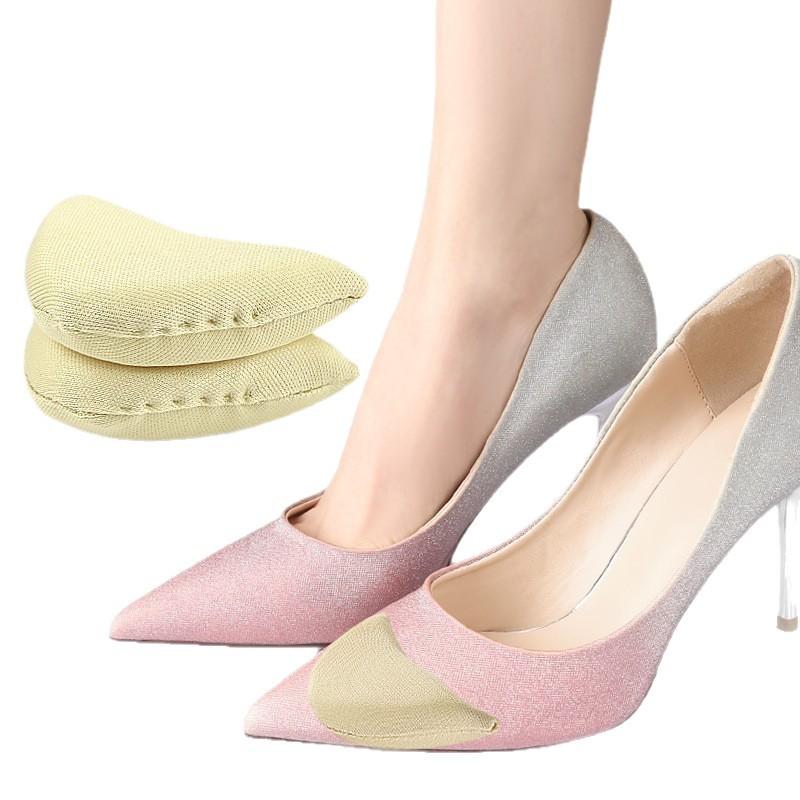 Towel Cloth Toe Plug High Heels Soft Anti-wear Forefoot Half Size Pad Adjustable Size Toe Plug