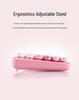 Skyreach Cute Punk Colorful Lipstick Wireless Keyboard & Mouse Set for Girls’ Office