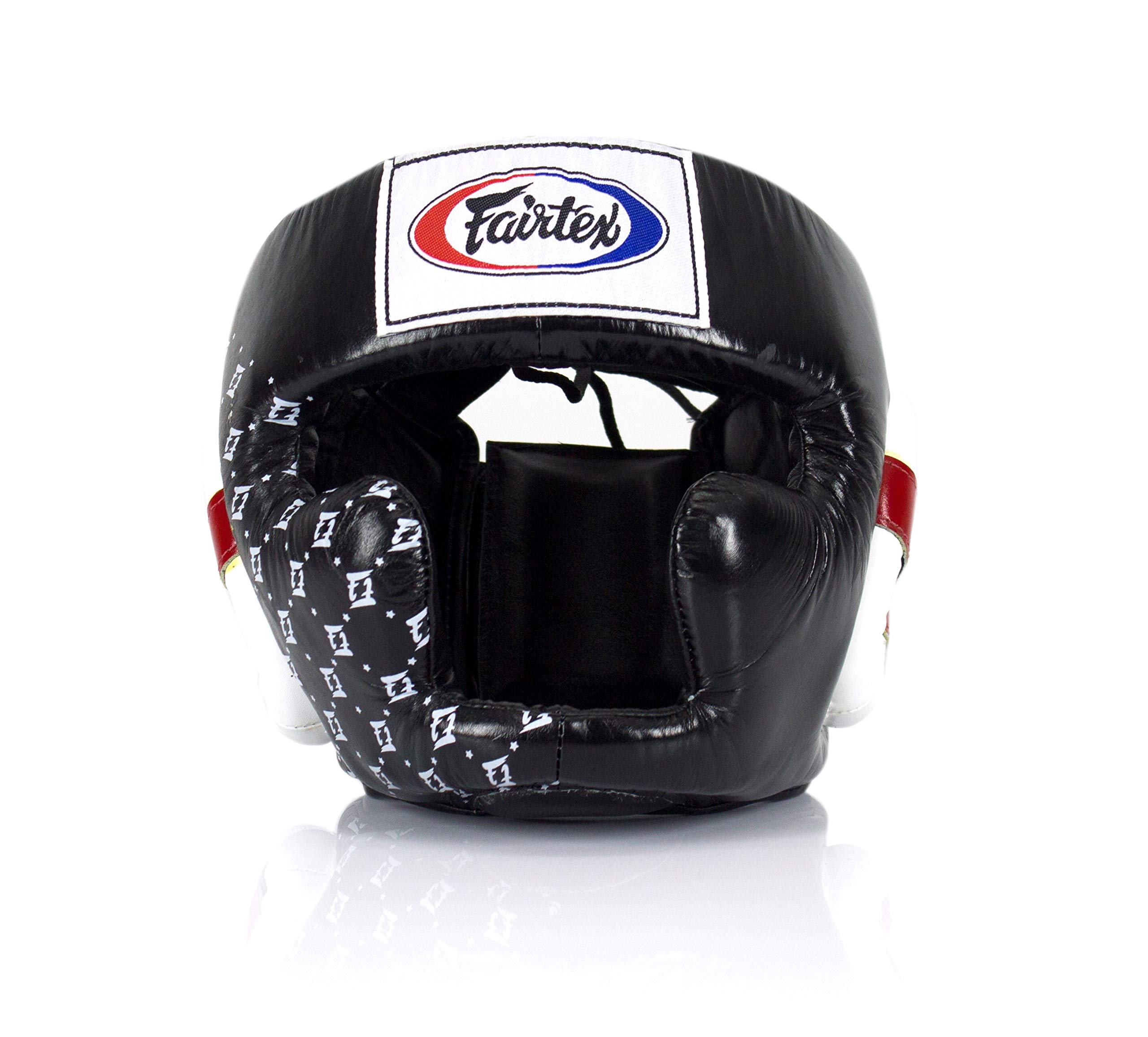 

Fairtex Headgear Защита головы Муай Тай Бокс Кикбоксинг Черный Шнуровка (HG10 л)