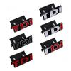 AABLC1 3D Metal TDI Car Grille Emblem Auto Exterior Decoration Accessory for Volkswagen VW Golf Passat Touareg