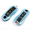DFRG8 Car Key Case Key Cover Shell Case Protective Cover Accessories For Porsche Cayenne Taycan 911 718 Macan Panamera