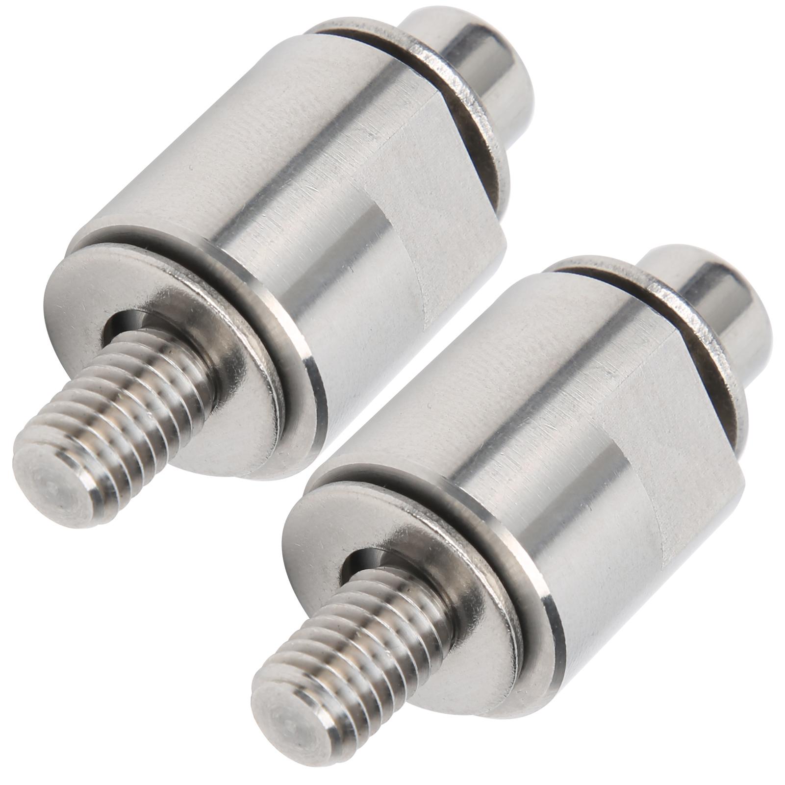 2pcs MD232?M8 Motorcycle 8mm Rearview Mirror Adapter Bolts Mirror Reverse Screw Mount