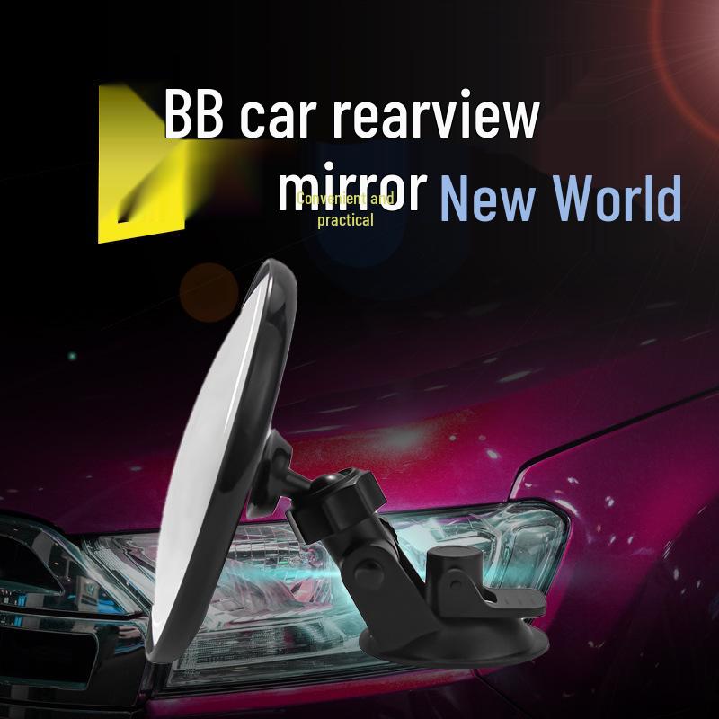 

Three-Wheeled Motorcycle Rearview Mirror with Suction Cup Design Small 8cm Magic Large Suction Cup