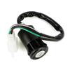 Universal Motorcycle Ignition Key Switch Lock 4 Wire Electric For ATV Go Kart Scooter Ignition Key Start Switch Parts Compatible