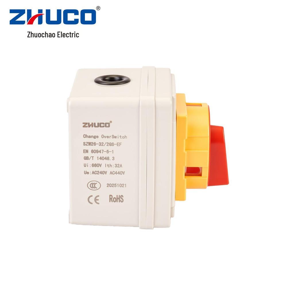 Zhuochao SZW26-32/2GS-EF Waterproof Dustproof Universal Rotary Switch