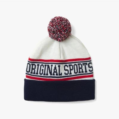 PRO-SPECS GRAPHIC POM Pom BEANIE WHTE