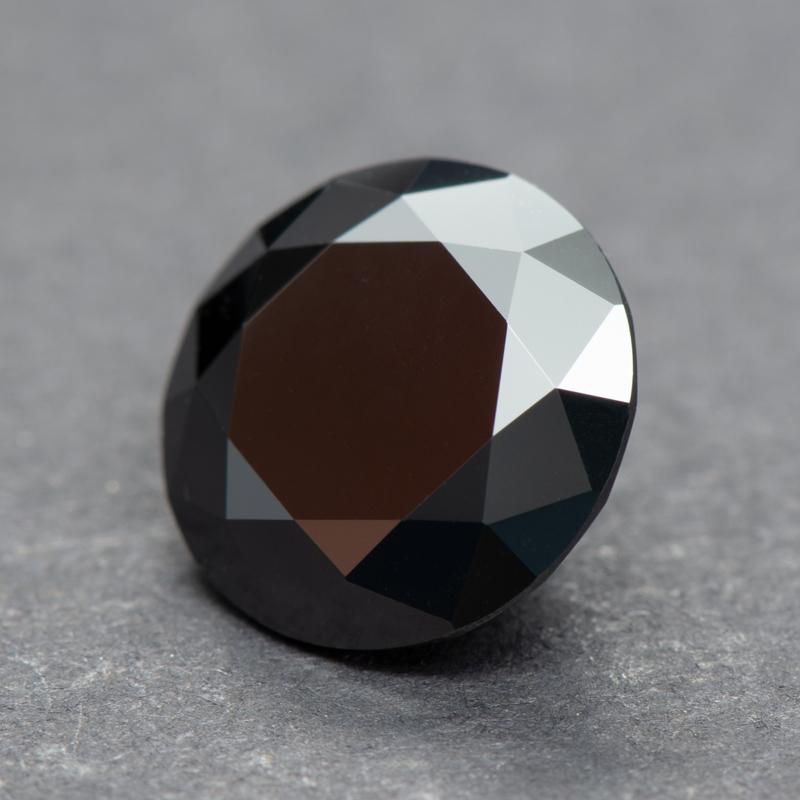 Růžový kulatý moissanitový diamant pěstovaný v laboratoři pro výrobu šperků DIY Materiály s tovární cenou