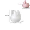 Häschen-Figur-Form Dekorative Duftkerzen-Basisform Kerzenhalter-Form Festlich Für Duftkerzenherstellung Basteln Geschenke