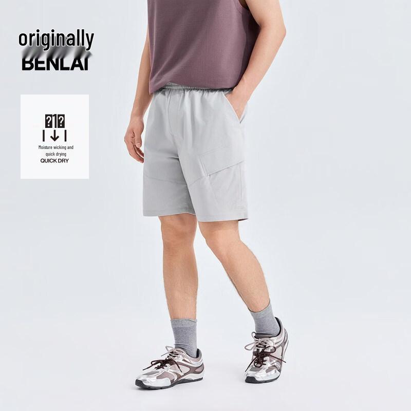 

Men s Quick-Dry Cargo Pocket Casual Shorts S