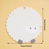 Cute Cartoon Sheep Cup Coaster Silicone Cup Mat Pad Mug Holder Mat Coffee Drinks Table Placemats Heat-resistant Cup Coasters