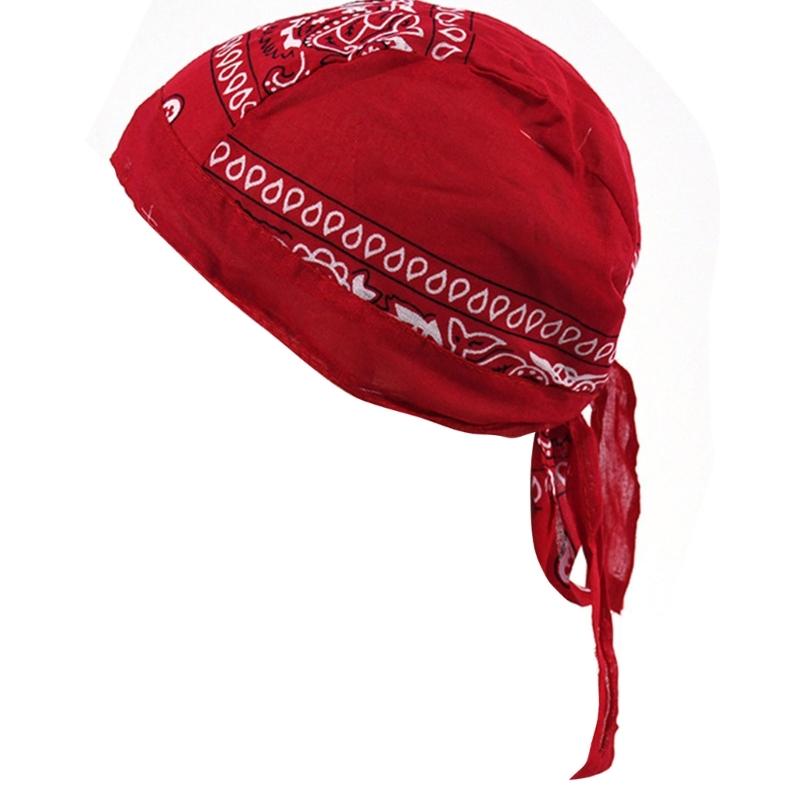 Multifunctional Headwear Pirate Style Bandana Cap for Sun Shielding Cycling Hiking Running Easy Wear as Hat or Scarf