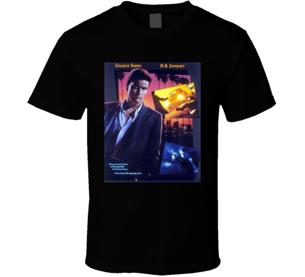 Charlie Sheen No Unisexs Land 80s Movie T Shirt