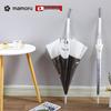 MAMORU Transparent Long Handle Couple Umbrella