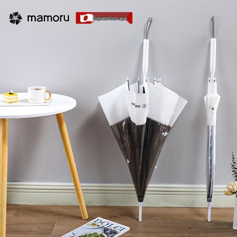 MAMORU Прозрачный зонт-трость для двоих