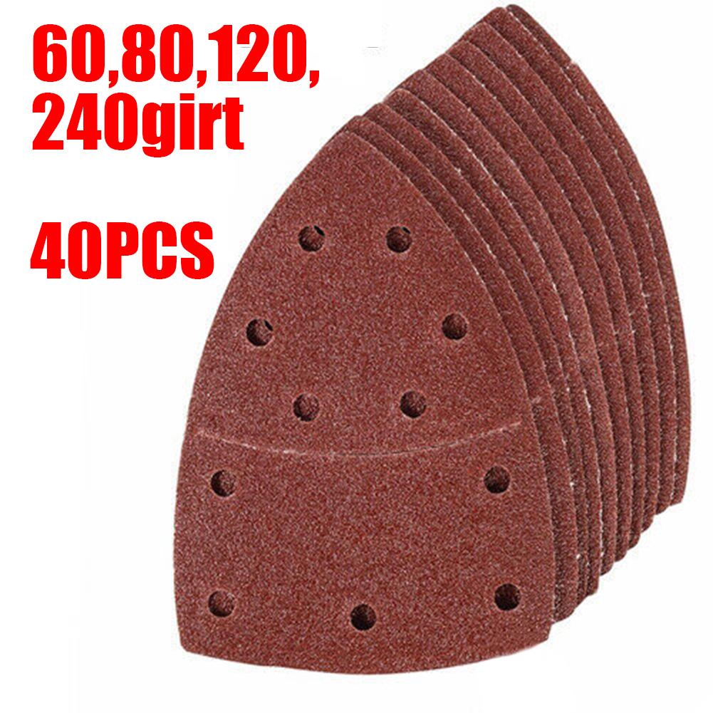 Buy 40 Sanding Sheets For Bosch PSM 100A Detail Palm Sander 60 80 120