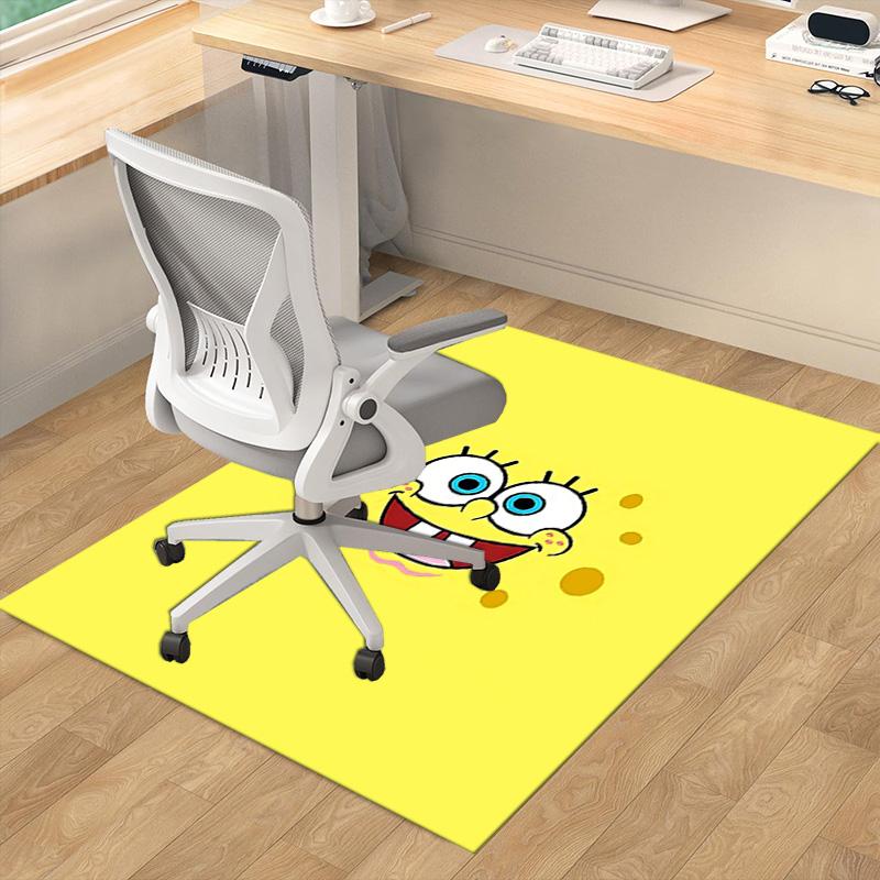 Spongebob Squarepants Carpet For Playroom Bedroom Living Room Sofa Home Decorkids Game Area Rug Nonslip Floor Mat