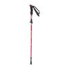 Aluminium Alloy Trekking Poles 5 Sections Collapsible Hiking Walking Climbing Sticks with Mud HoldersRed